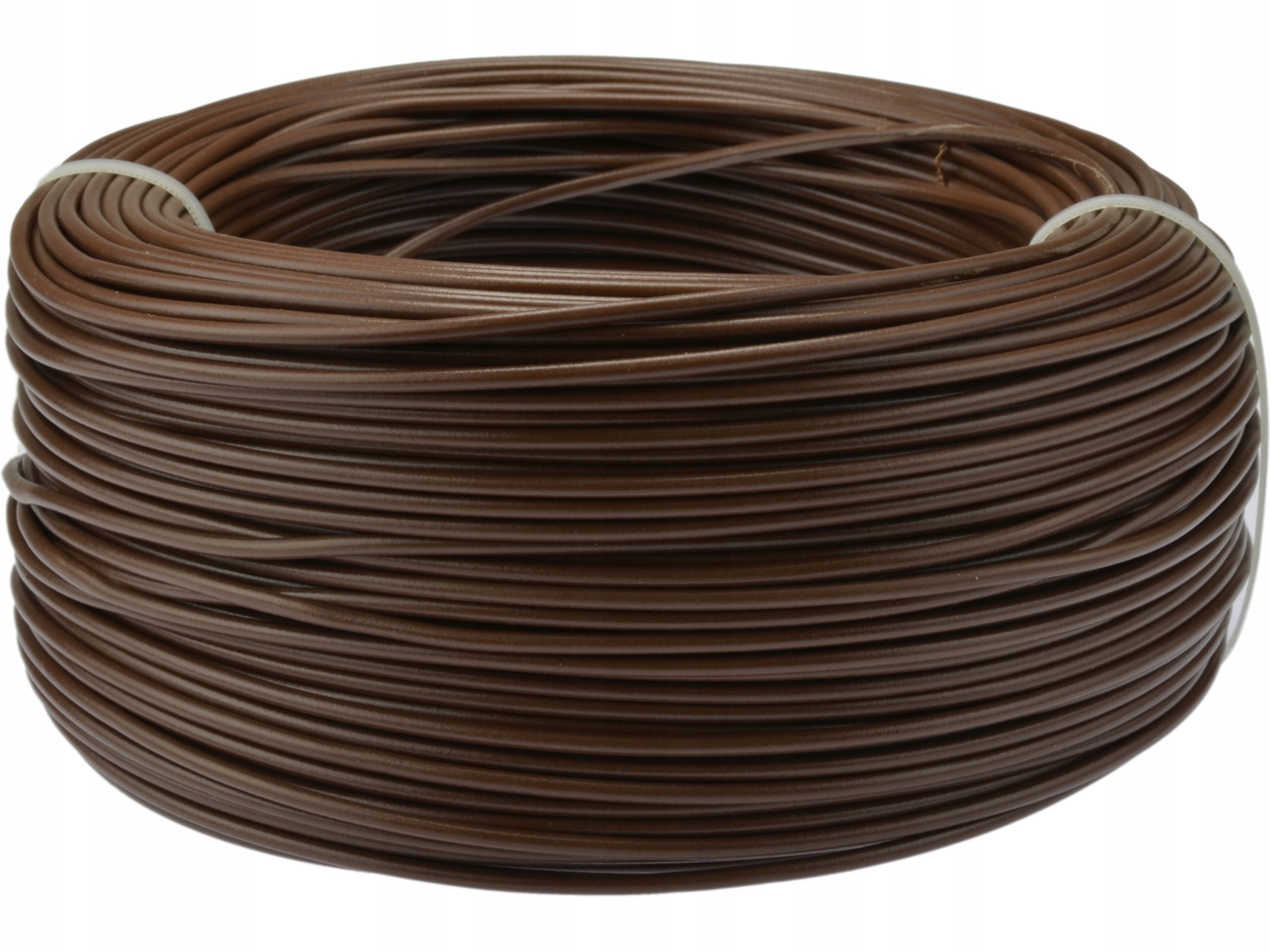 Kabel przewód linka giętki LGY 0,75mm2 brąz 100m
