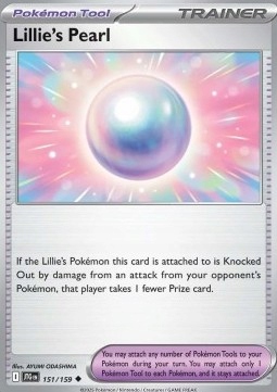 Pokemon TCG - Journey Together - 2x Lillie's Pearl (JTG 151)