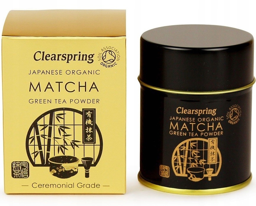 Clearspring japonská matcha Ceremonial Grade (v prášku) Bio 30 g