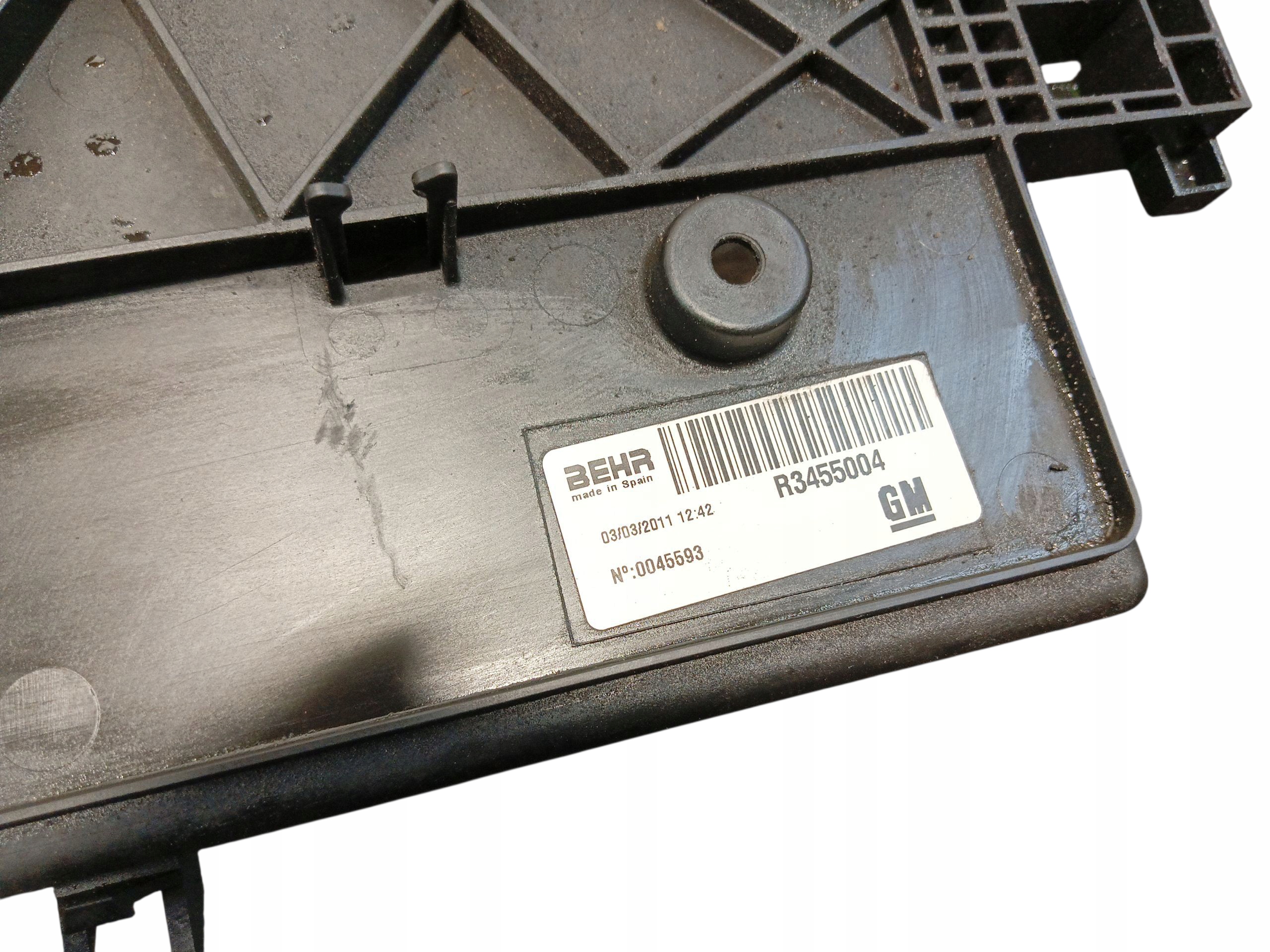 ventilátor obal chladiče vrtule OPEL MERIVA B 1.4 T TURBO R3455004