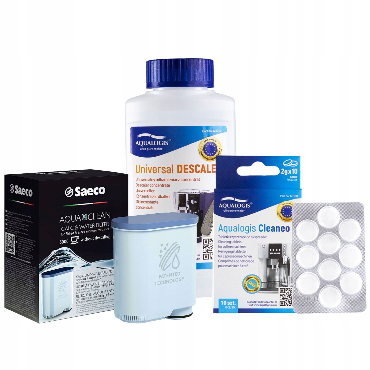 Filtr do kávovaru Saeco AquaClean CA6903 UniDec Cleaneo 10 ks