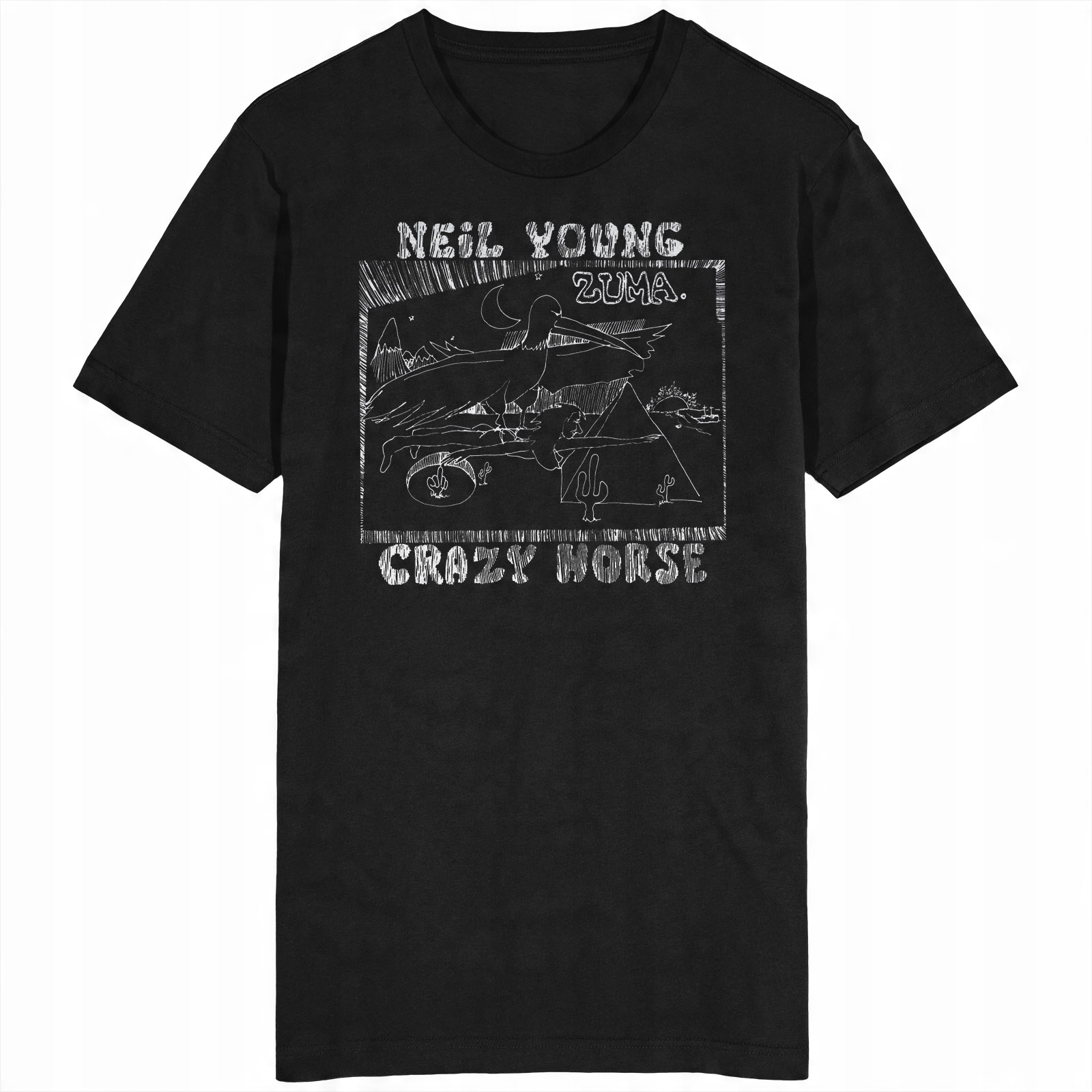 

Neil Young Koszulka Crazy Horse Zuma Folk Rock
