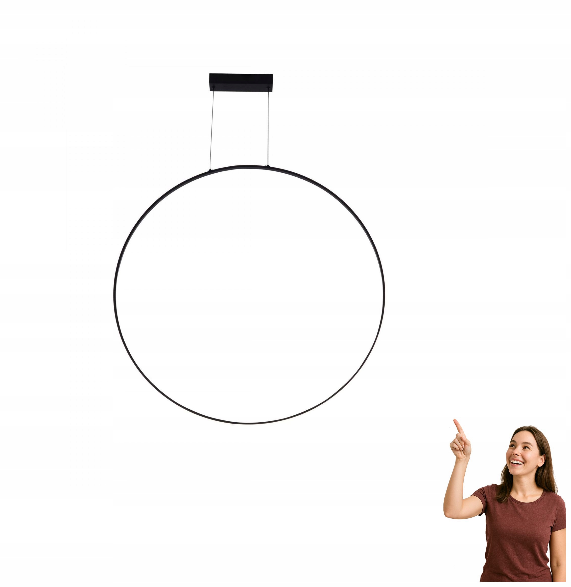 Led závesná lampa 40W Rascal PEN4105-90BK Zuma Line