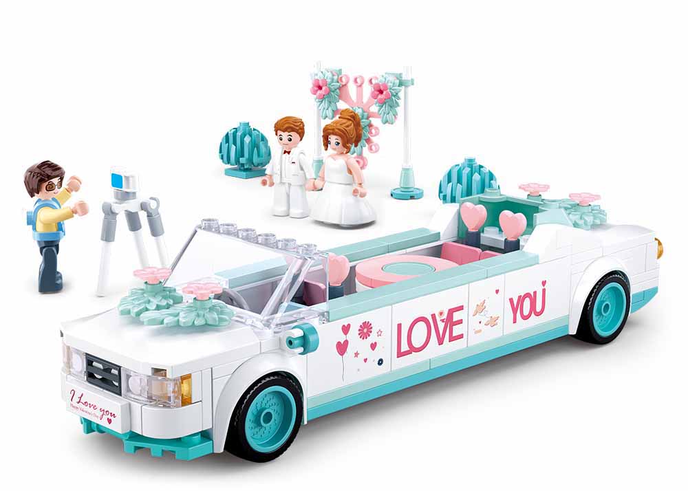 

Klocki Sluban Luksusowa Limuzyna Ślub Marzenie