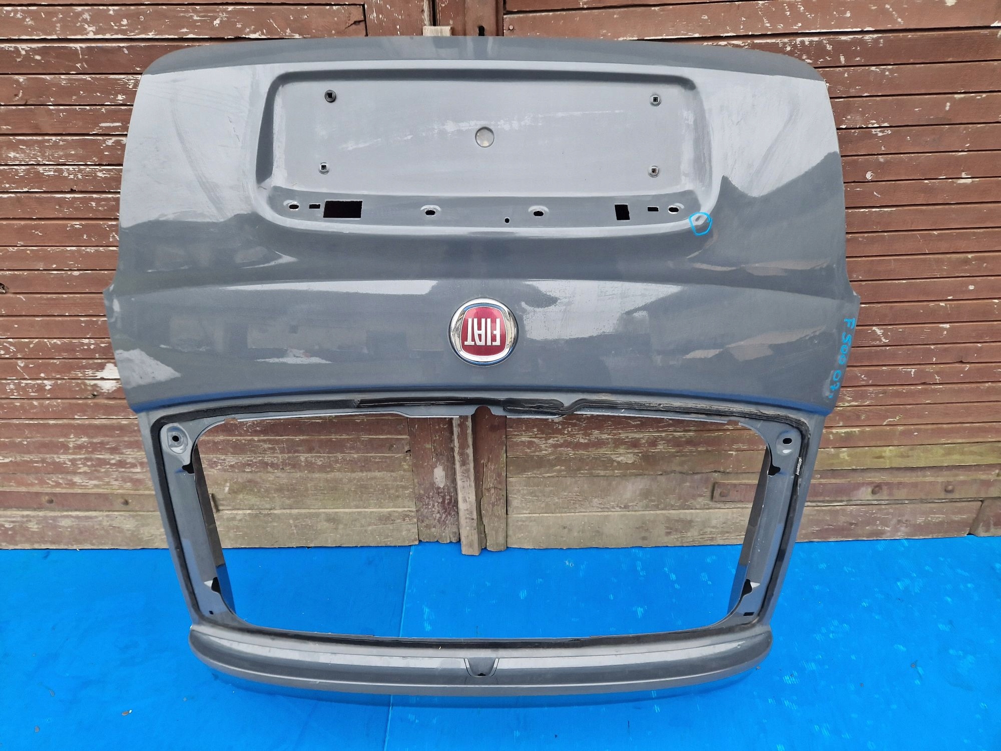 HECKKLAPPE FIAT 500 2007R->