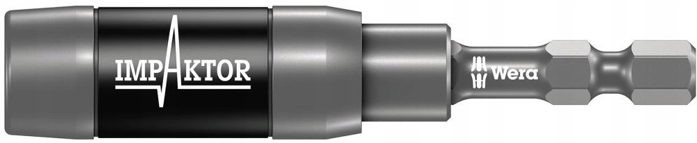 Držák bitů Wera Impaktor 1/4 s přidržovacím kroužkem a magnetem
