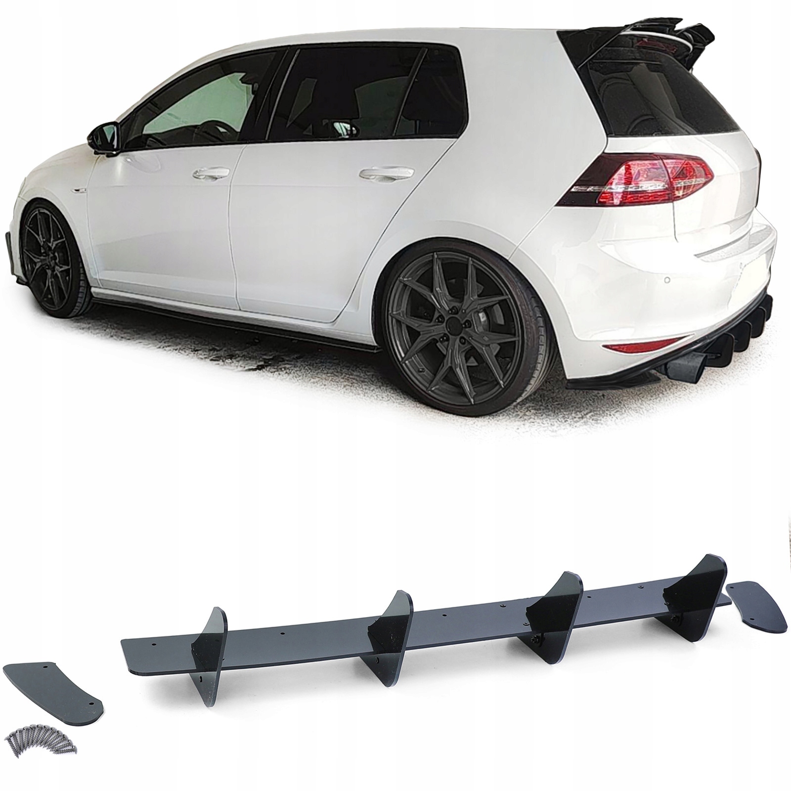 DYFUZOR SPOILER VW GOLF 7 GTI 12-17