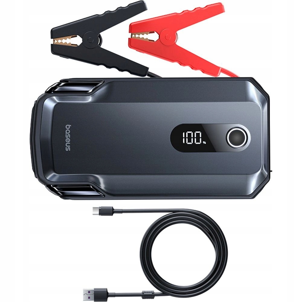 Štartér pre motor auta, 20000 mAh, Baseus, power banka s Led baterkou