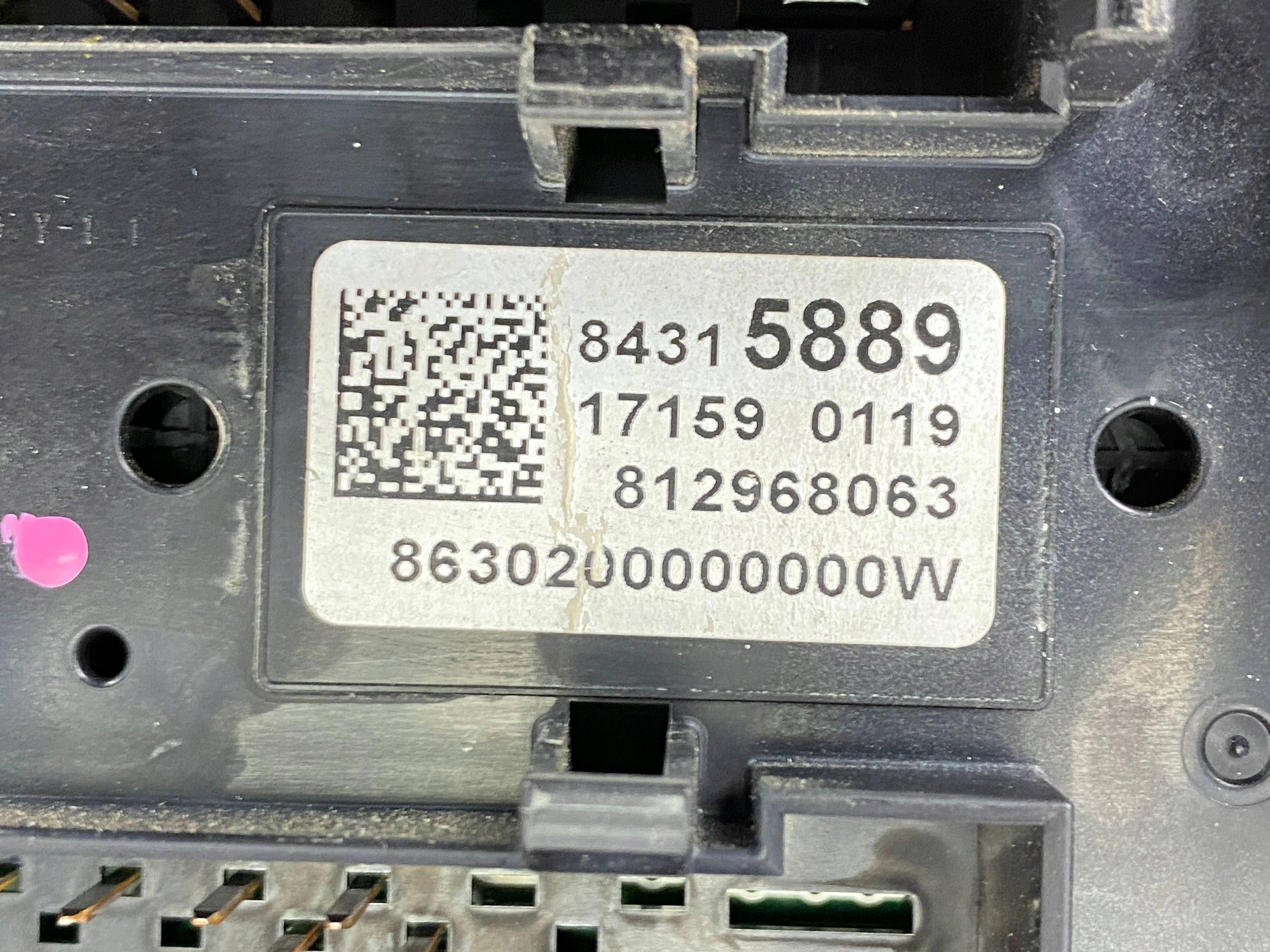 Module fusibles Chevrolet Camaro SS 2016+