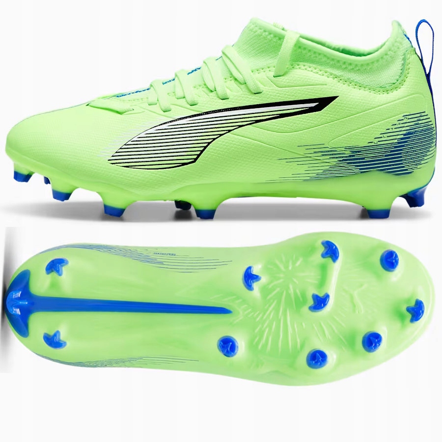 Puma Ultra Match Fg/ag Jr (37) Boty Lanki Dětské Zelené