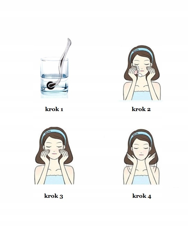 Derma Roller 540 Stal 0,2mm SILVER dermaroller Typ roller