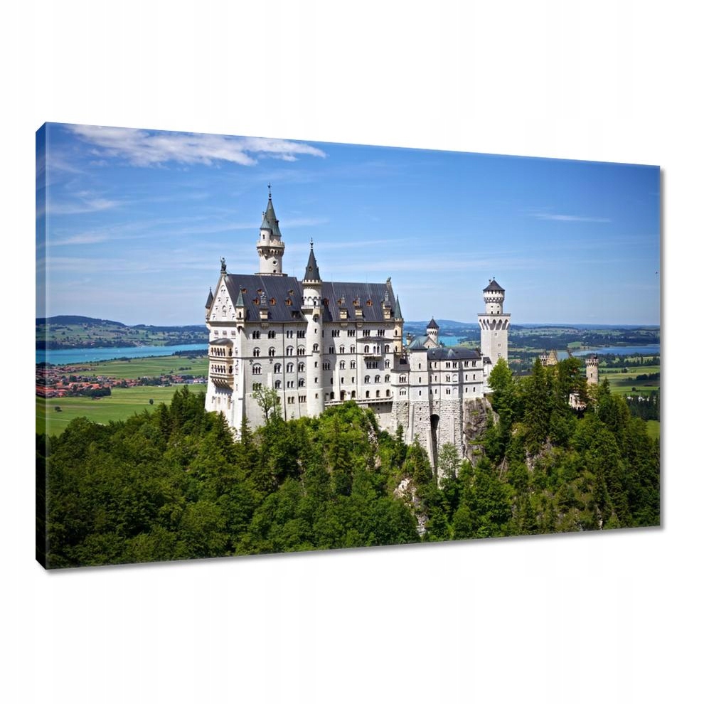 

Obrazy 90x60 Zamek Neuschwanstein