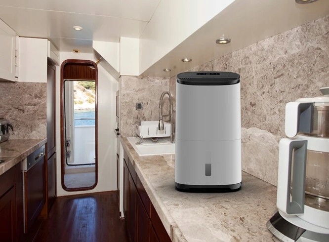 MeacoDry Arete One 20L osuszacz powietrza z HEPA13 Tryby pracy oczyszczanie odprowadzanie wody odszranianie