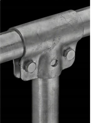 Obejma teowa 1 1/4"x1 1/4"-2śruby z boku