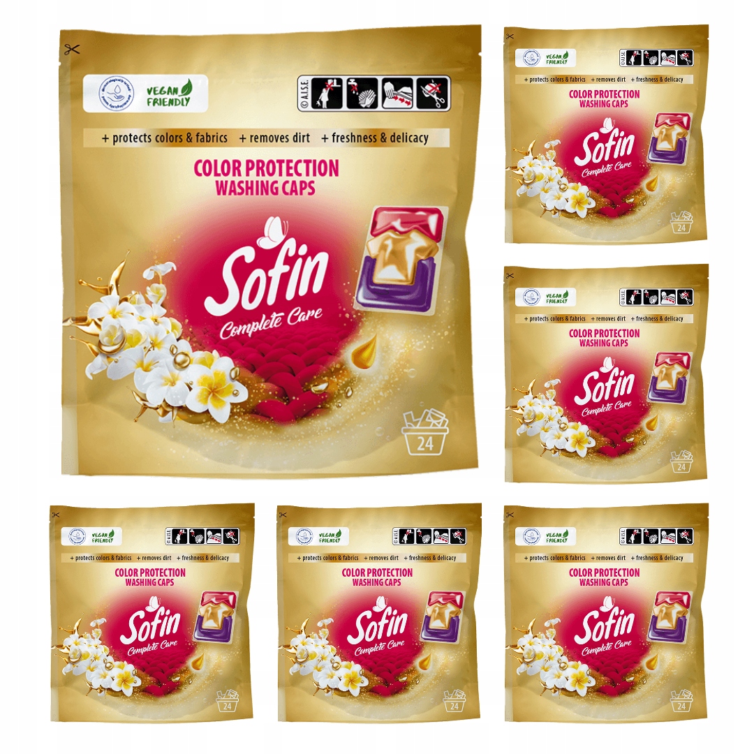 Levně Sofin Kapsle na prádlo Color Protection 24 ks v balení
