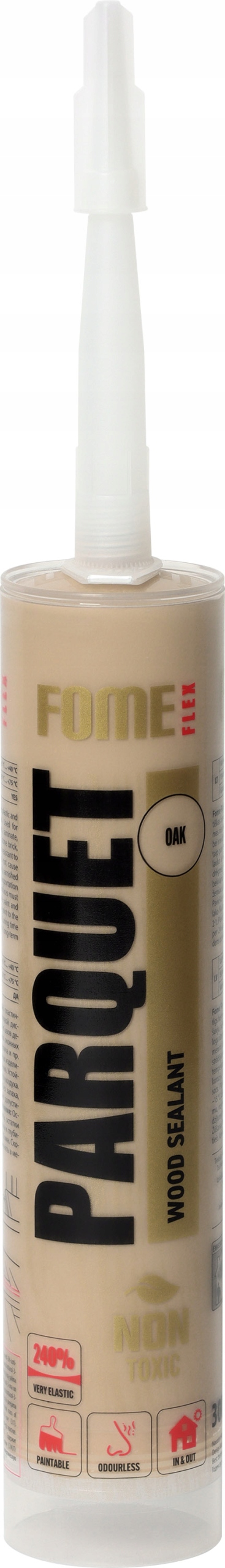 Szpachla do drewna Parquet dąb 300 ml Fome Flex