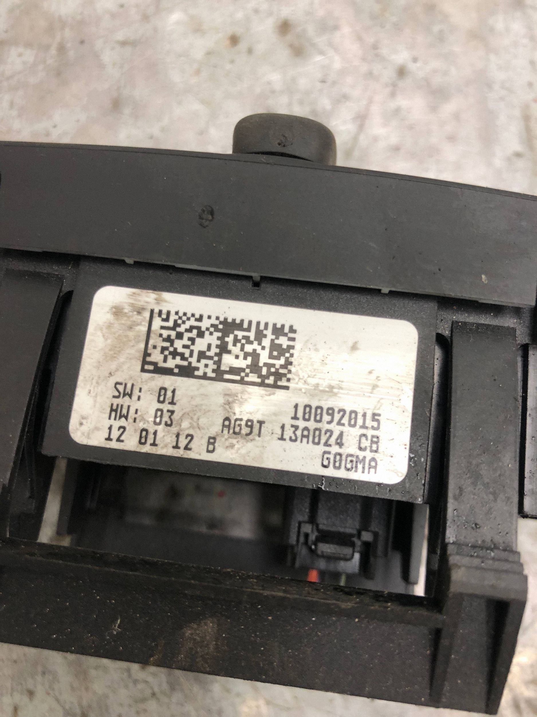 switch light switch FORD MONDEO MK4 LIFT AG9T-13A024-CB
