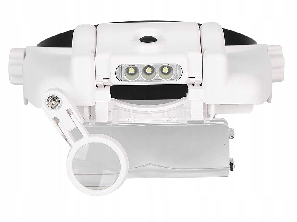 LUPA NAGŁOWNA NA GŁOWĘ OKULARY CZOŁOWA 3 LED 11,5x Marka VERK GROUP