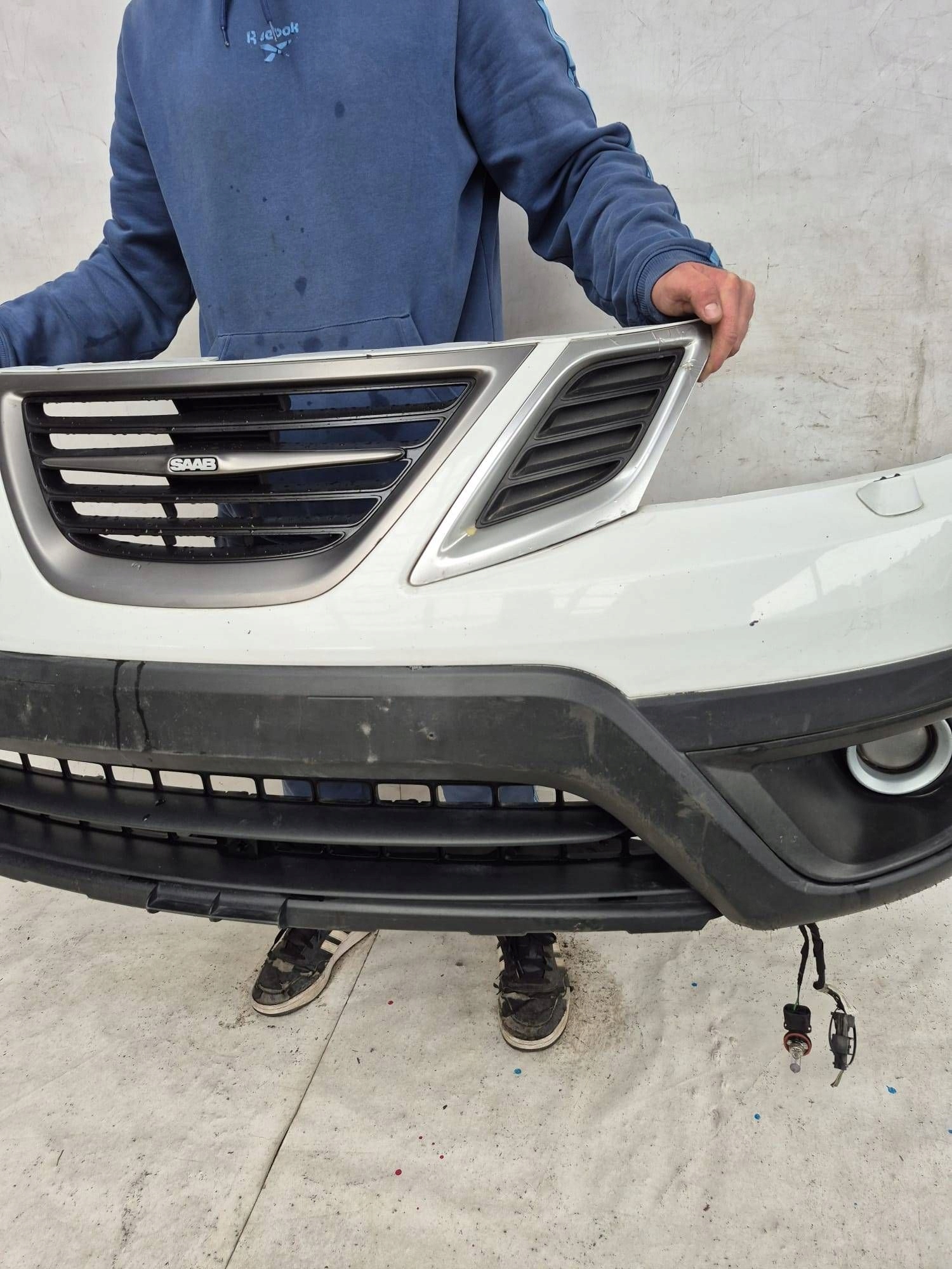SAAB 9-3 X 93X 08- bumper front front SPR 12781616