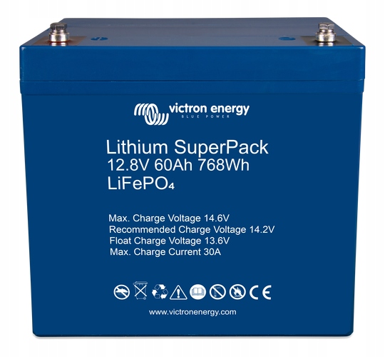BAT512060705 - Аккумуляторная батарея SuperPack 12.8 V 60Ah Victron Energy