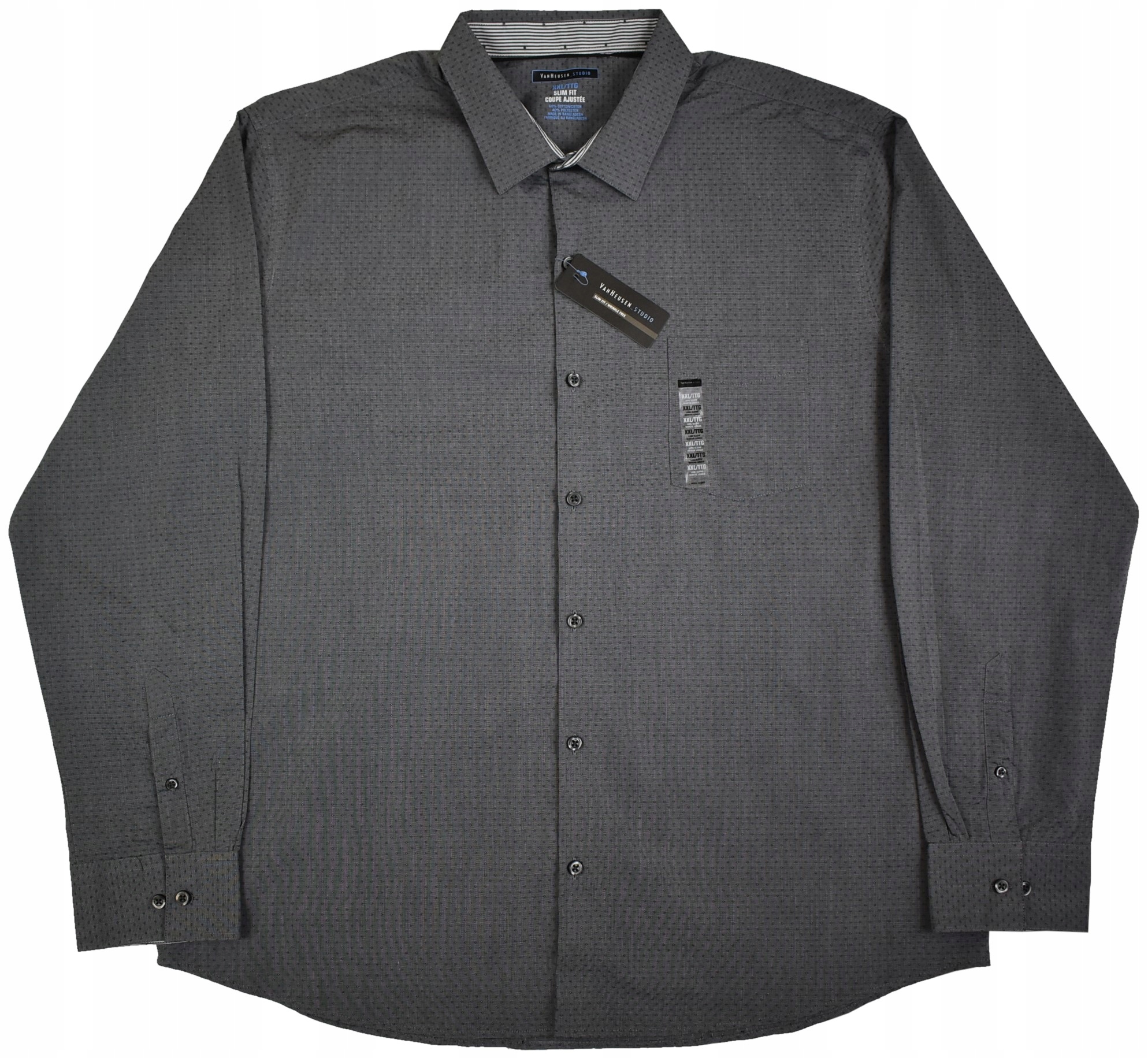 Nová velká košile Van Heusen z Usa 2XL 138 Cm X200