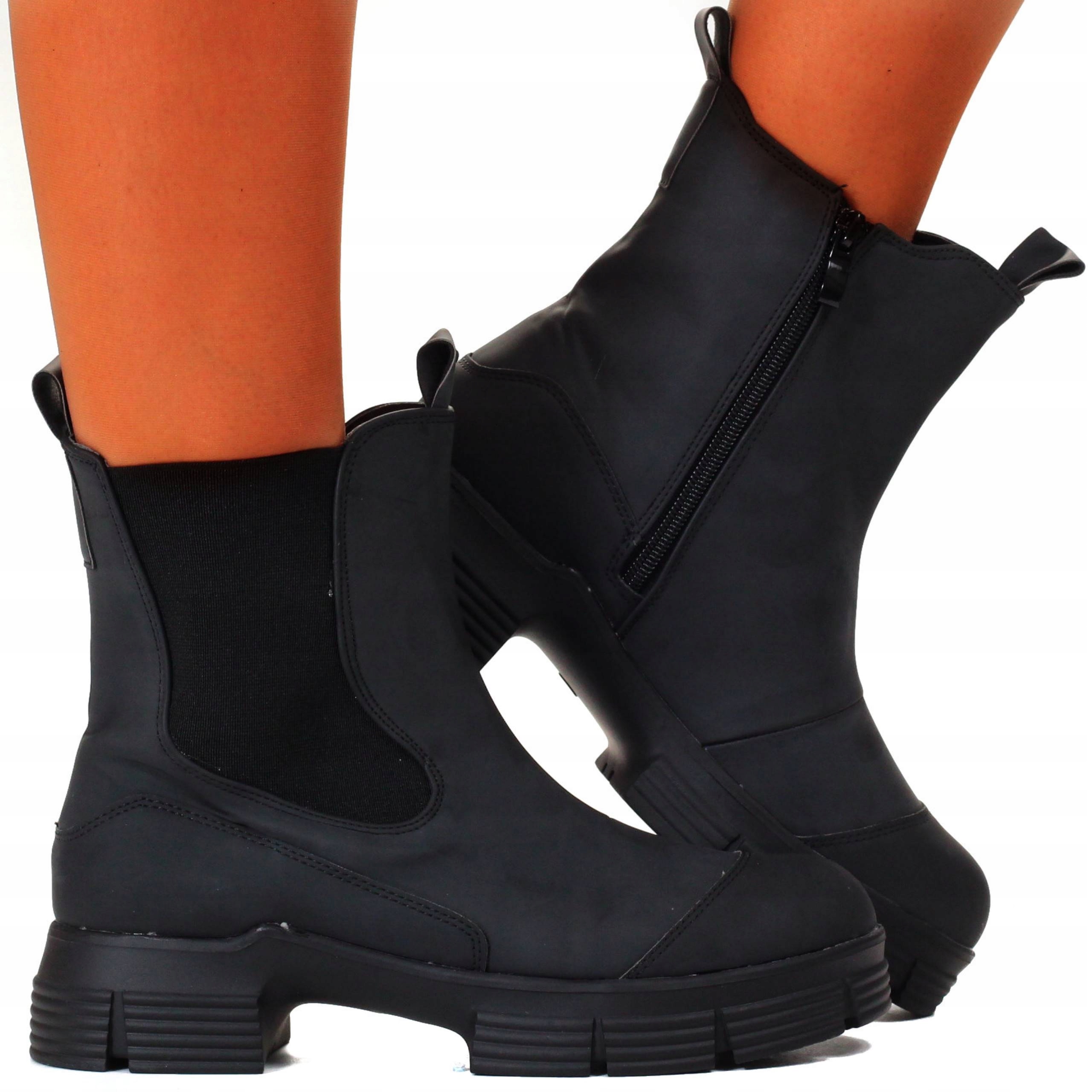 

Botki Damskie Buty Ocieplane Lekkie