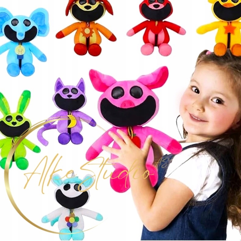 MASKOTKA DOGDAY Smiling Critters PLUSZAK Poppy Playtime Chapter 3 ZABAWKA Wysokość produktu 30 cm