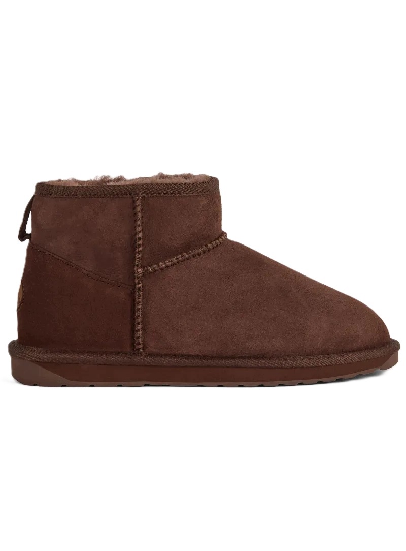 Kotníkové Boty Emu Australia Stinger Micro W10937 Chocolate Fondant 38