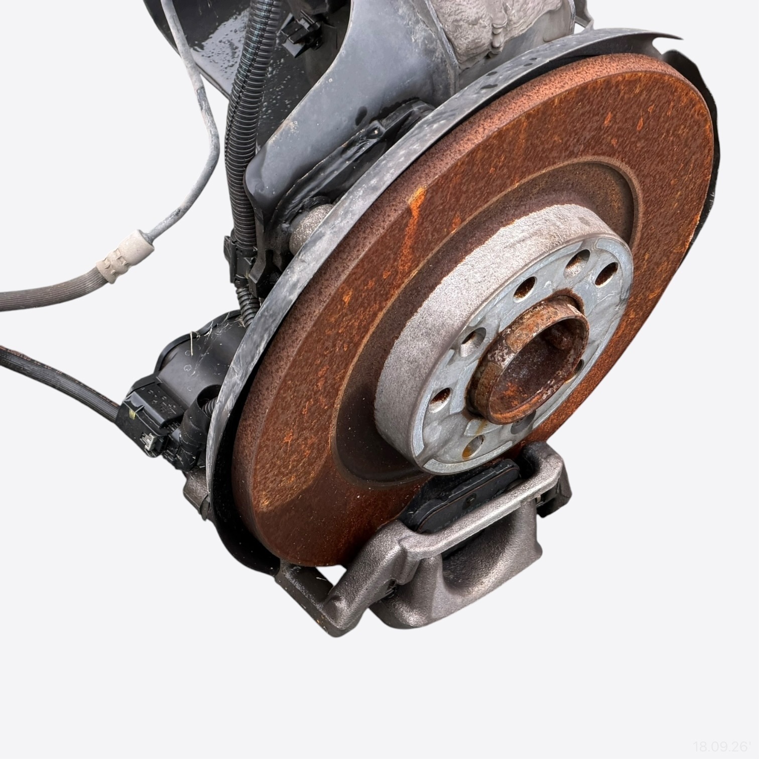 suspension beam axis rear complete calipers PEUGEOT 3008 II discs