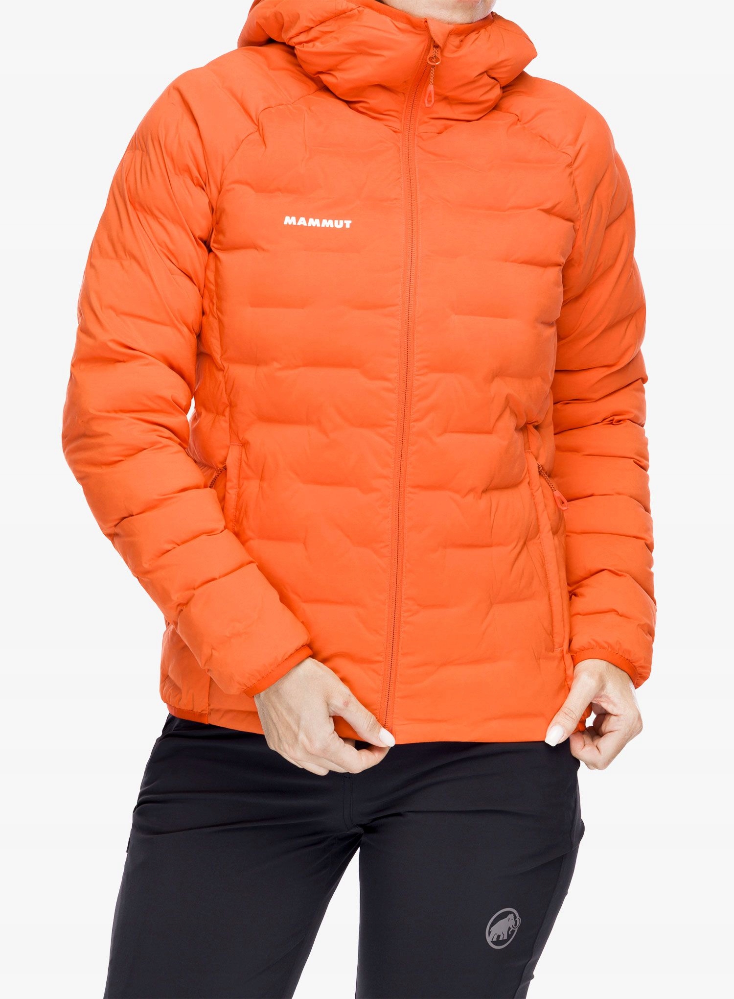 Dámská zateplená bunda Mammut Sender In Hooded Jacket mammut červená S