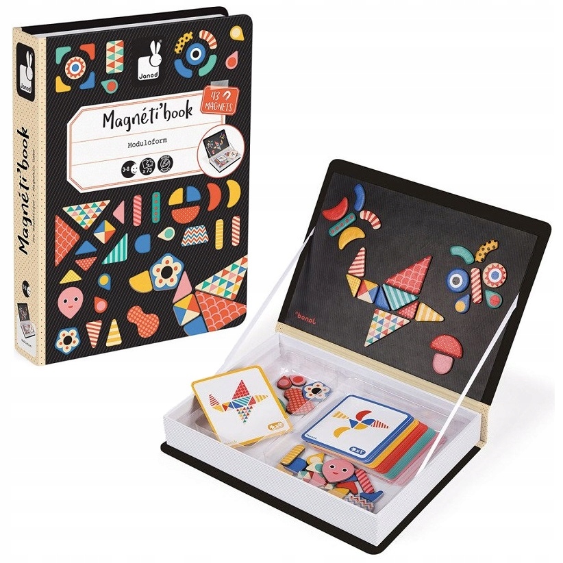 

Janod Magnetibook Magnetyczna Układanka Kształty