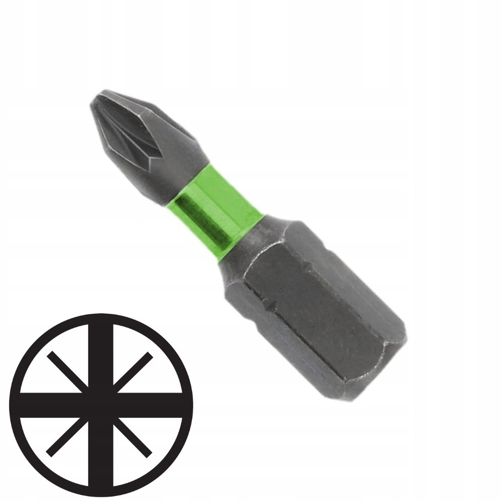 Bit 1/4” 25mm PZ2 5szt. Högert HT1S127