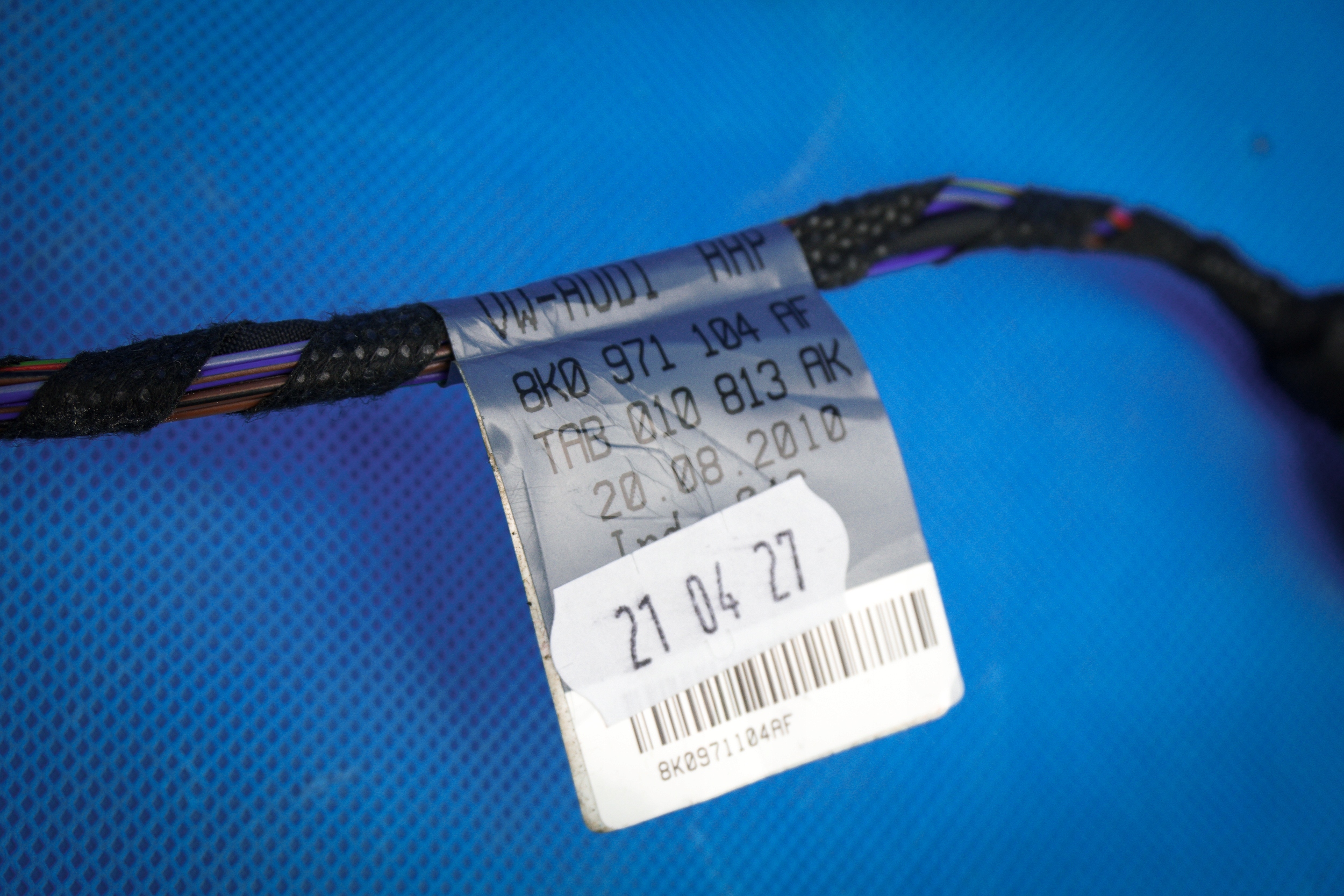 bundle electrical of a bumper rear part A5 8T 8K0971104AF