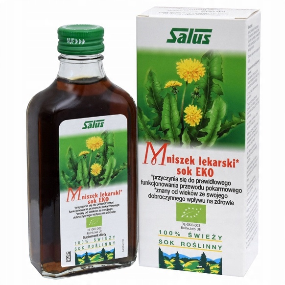 

Mniszek Lekarski Sok z mniszka Eko 200ml Salus