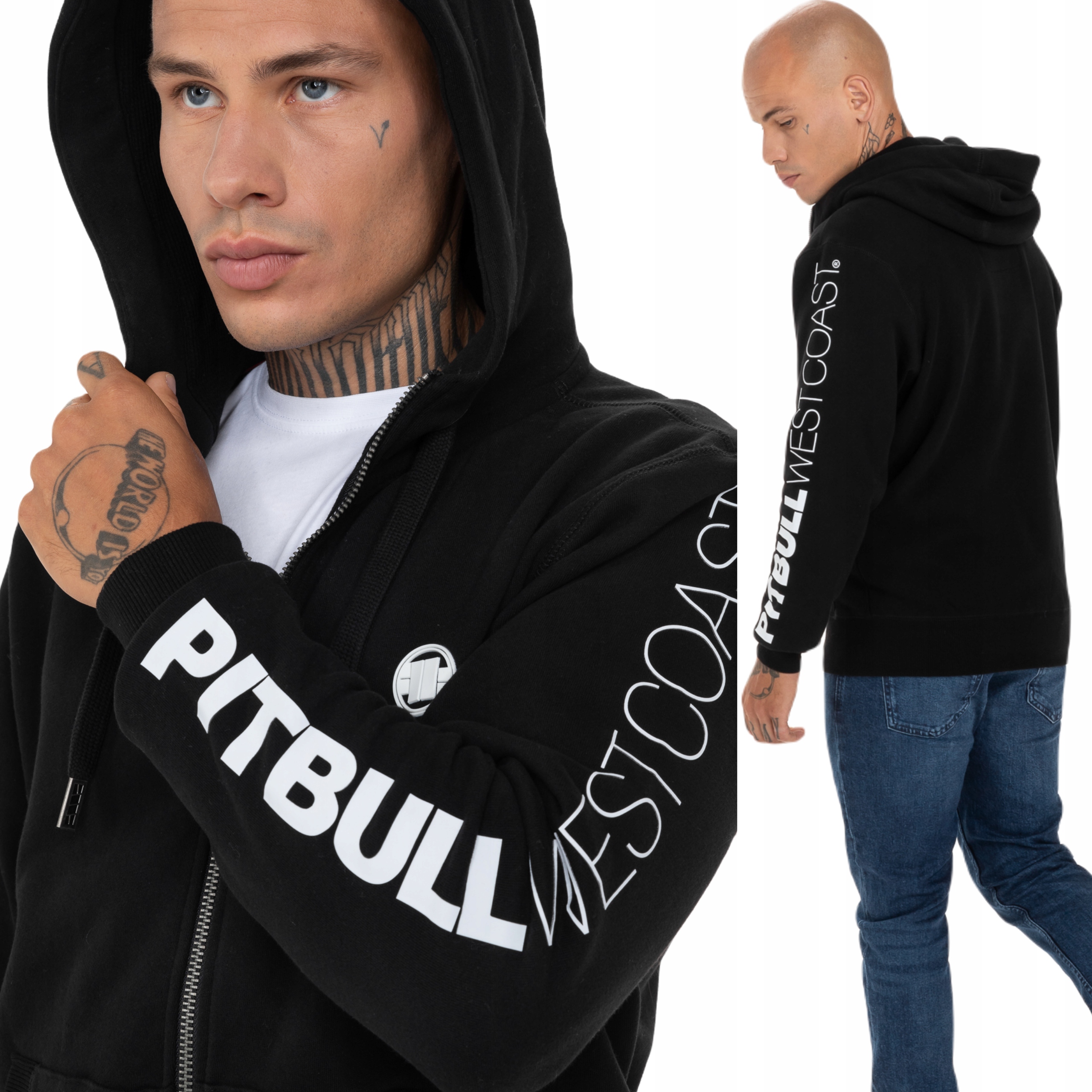 

Męska Bluza Rozpinana Z Kapturem Tnt Pit Bull L