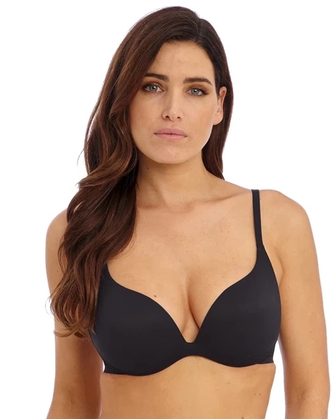 Ines Secret push-up podprsenka černá