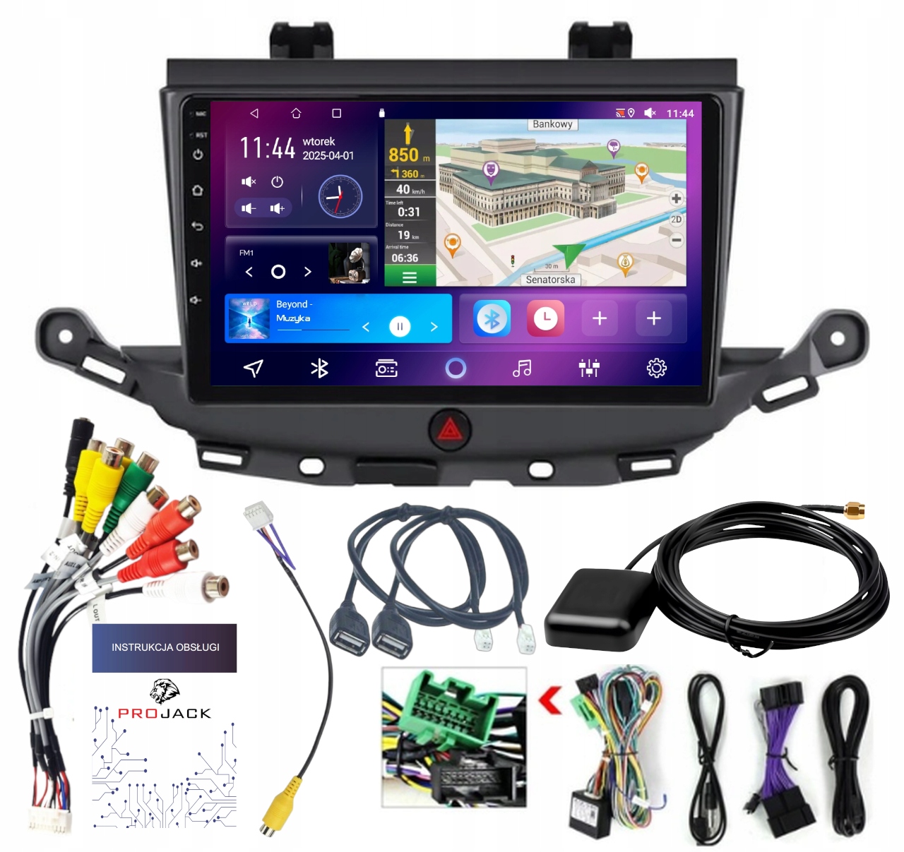 Autorádio Android Opel Astra K 2015-2020 Wifi Usb Carplay 4GB 64GB