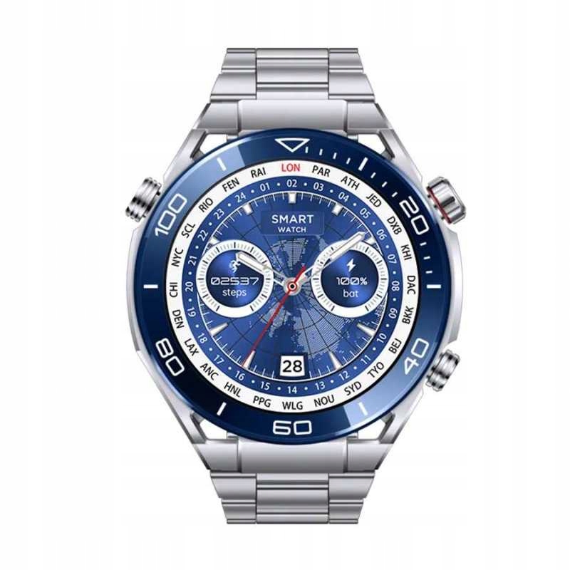 Zegarek Smartwatch męski Kompas Rozmowy Puls Tętno 400mAh ! 360*360 Rodzaj smartwatch