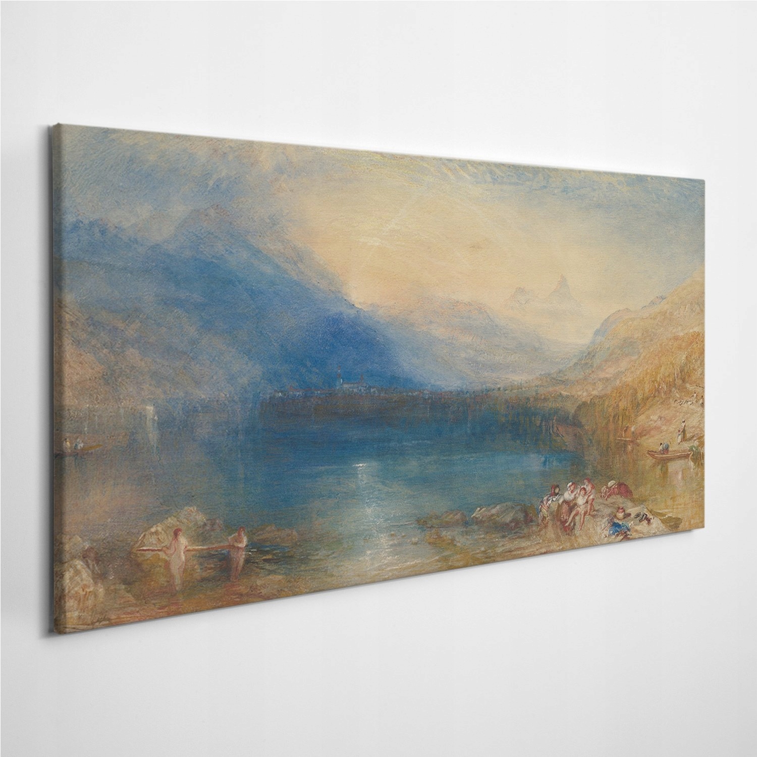 

Zdjęcie na foto-obrazie Jezioro Alpy Góry 120x60