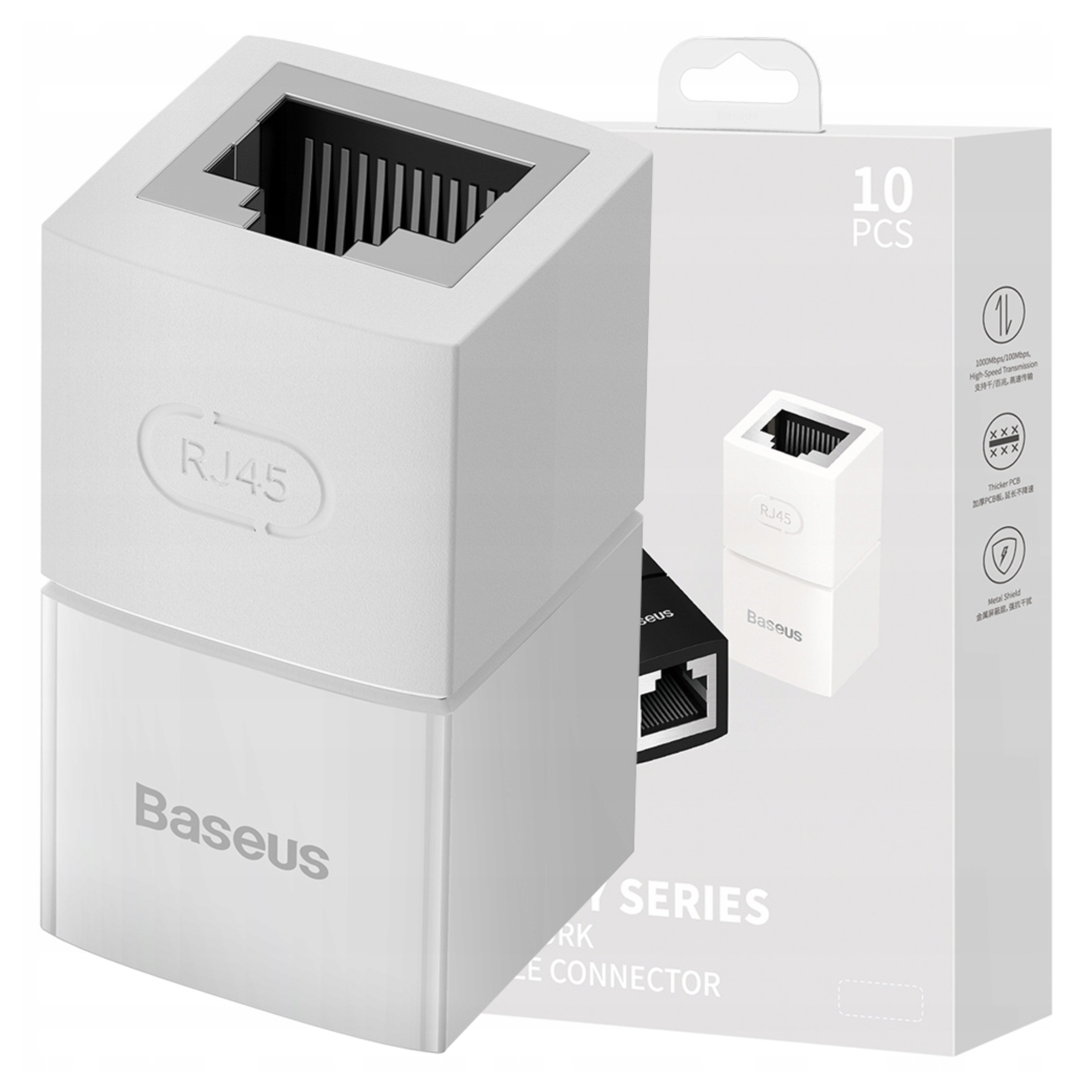 Síťová spojka Ethernetový kabel RJ-45 Baseus AirJoy Series 10 ks