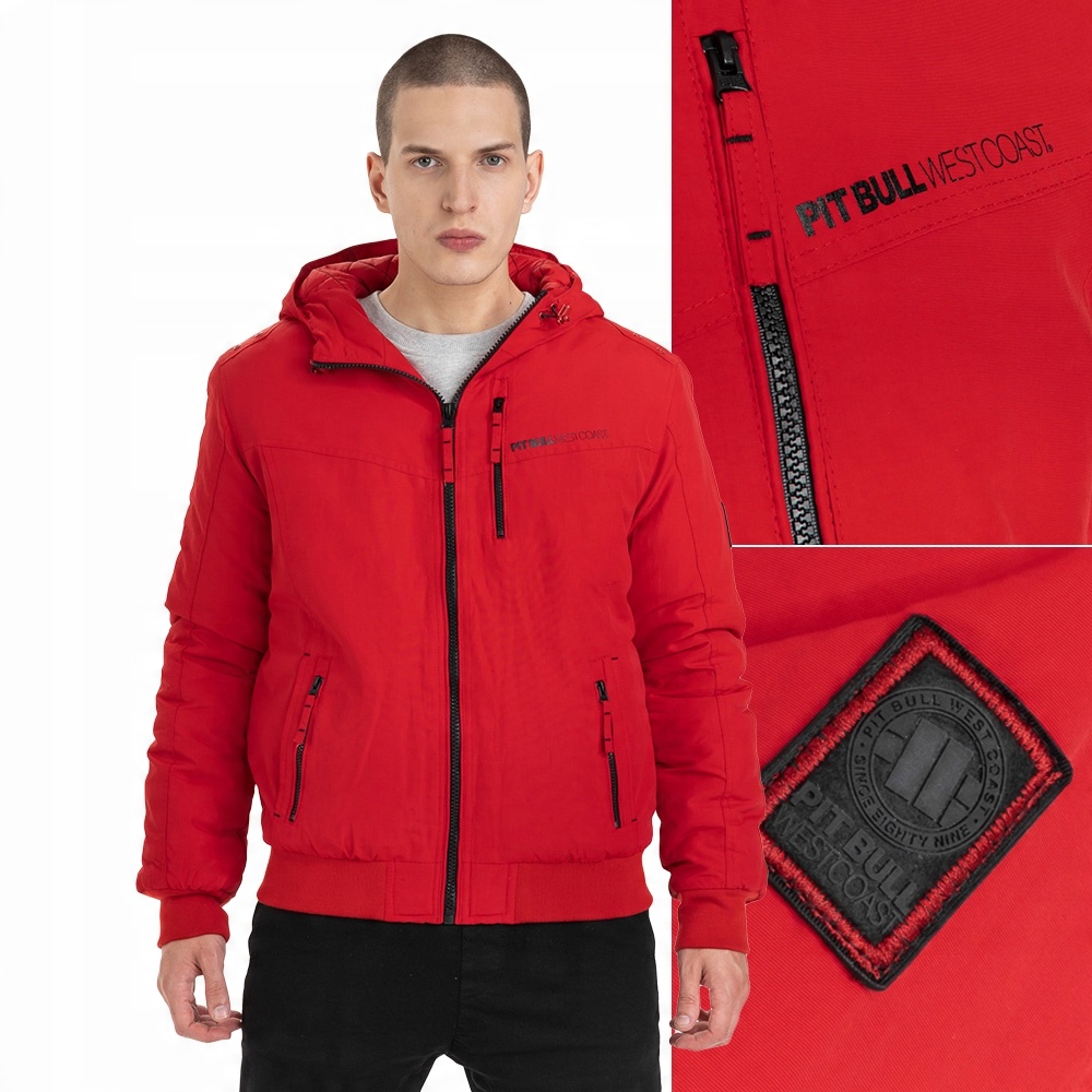 

Pitbull Kurtka męska zimowa Spinnaker (XL) Czerwon