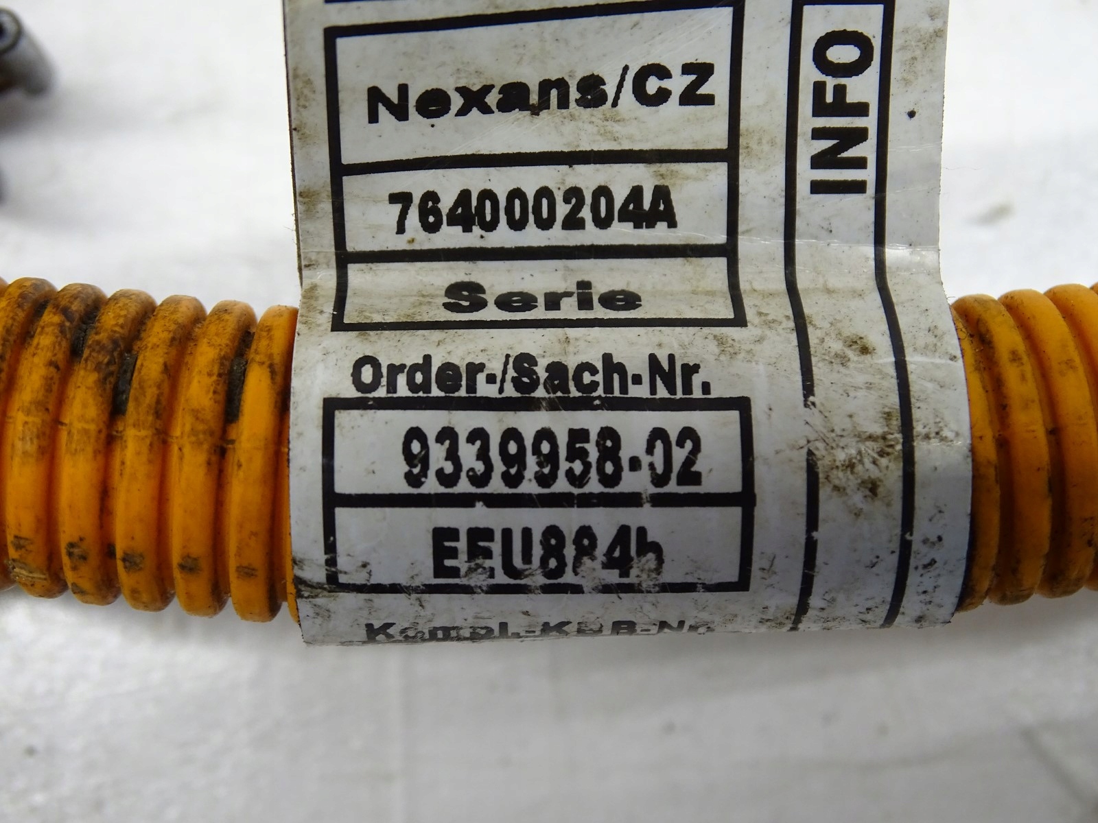 cablaggio PRZEWODOW di tensione BMW I3 9339957