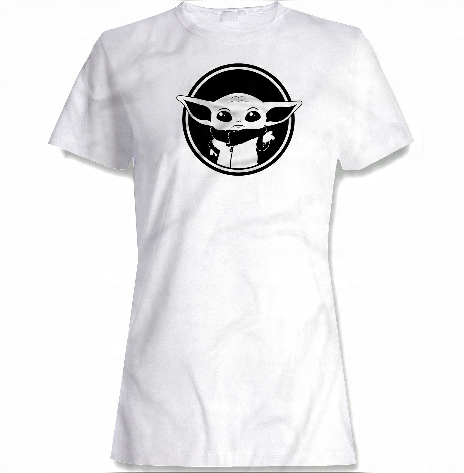 

Koszulka damska Baby Yoda Star WARS-01 biała r.XL