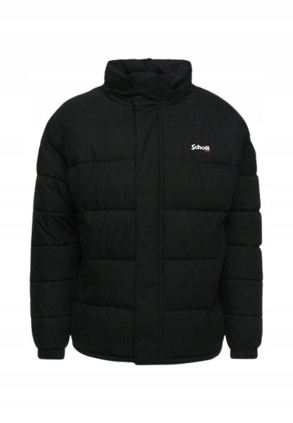 Schottová Péřová Bunda Šedá S Dlouhým Rukávem Pánská L Jsk