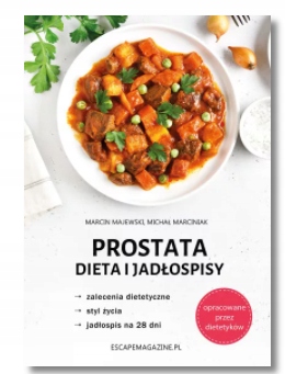 PROSTATA DIETA I JADŁOSPISY MARCIN MAJEWSKI NOWA