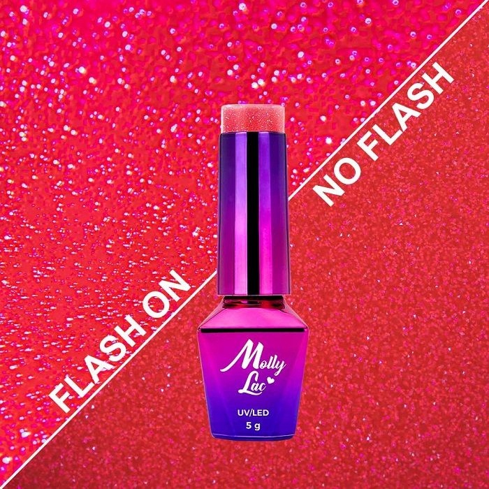 

Lakier hybrydowy MollyLac Flashing Lights Neon 643