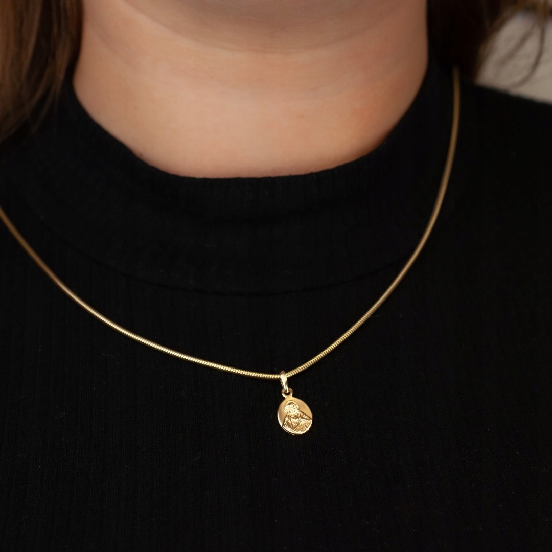 SZKAPLERZ DWUSTRONNY MEDALIK JEZUS I MARYJA PR.585 Kod producenta M-K004