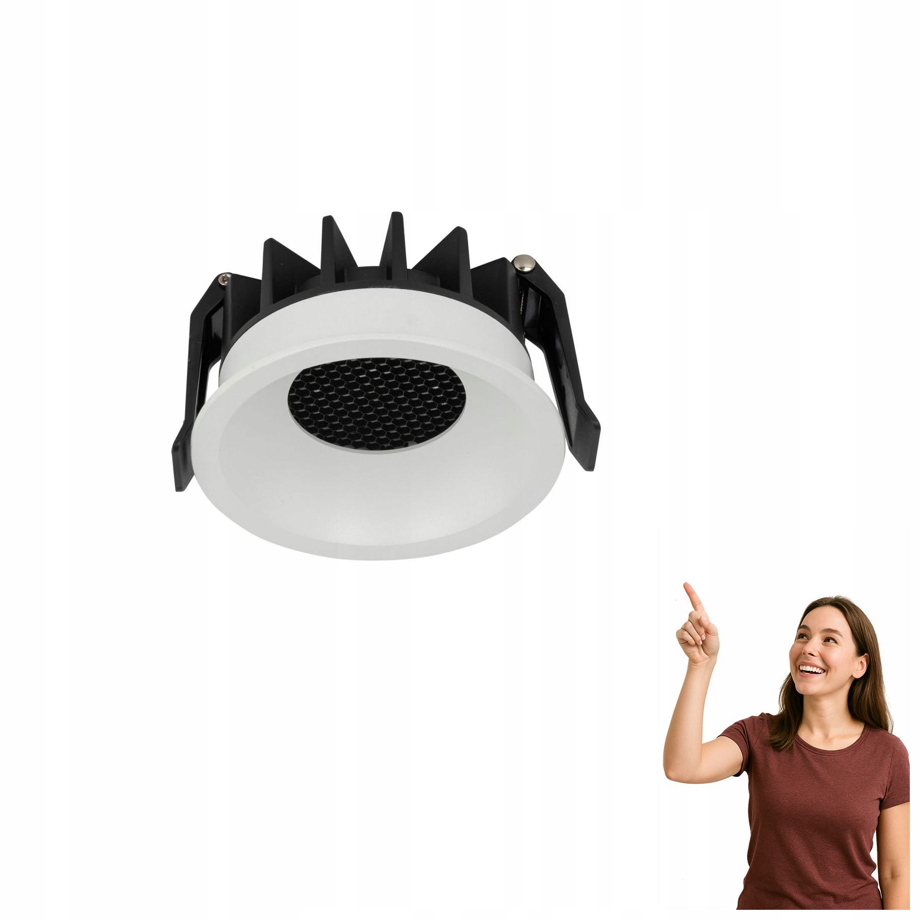 Zápustné kulaté stropní svítidlo Led 12W Nexus White Cct 18126 Tk Lighting