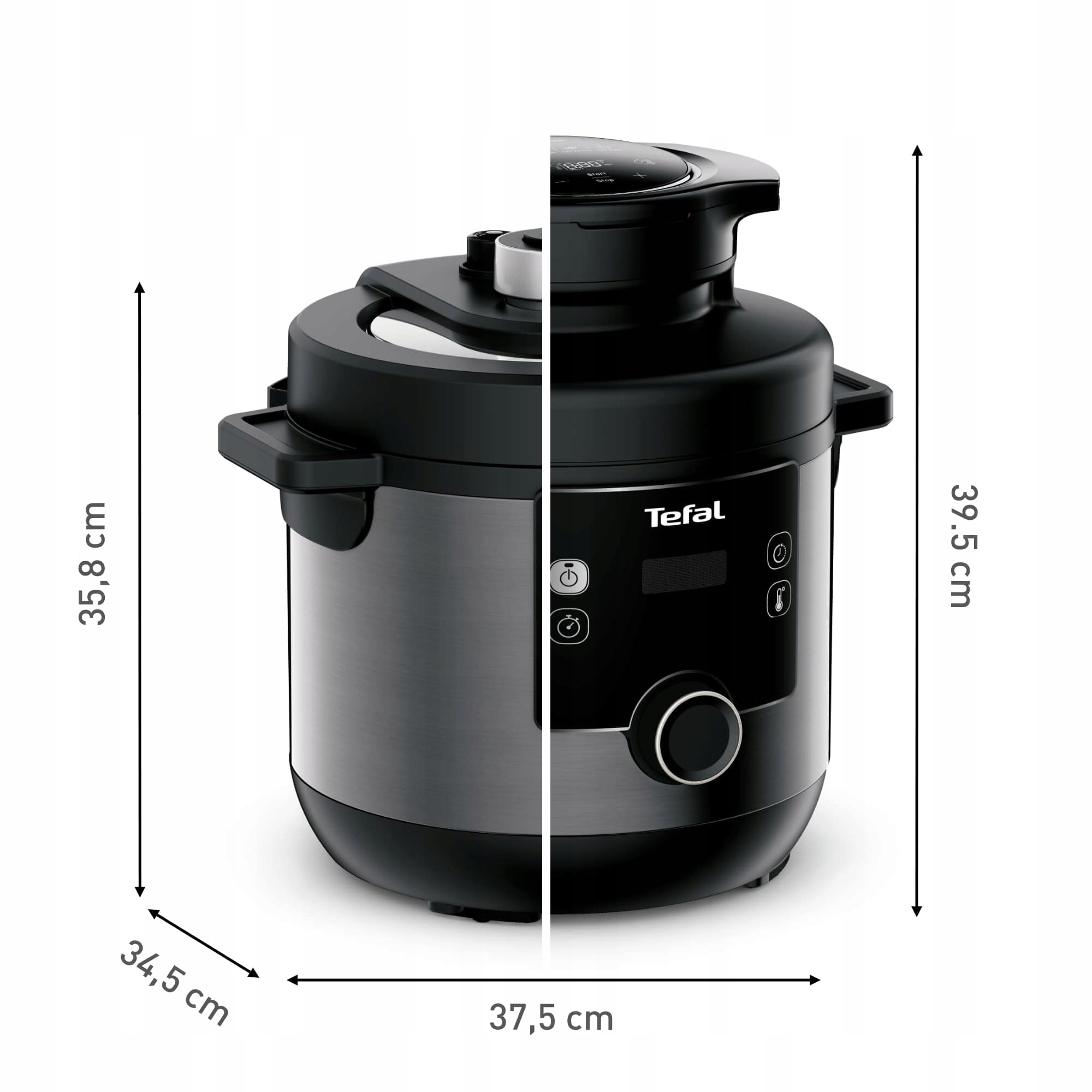 Tefal CY7788 Turbo Cuisine & Fry wielofunkcyjny szybkowar i frytkownica — miniatura 9