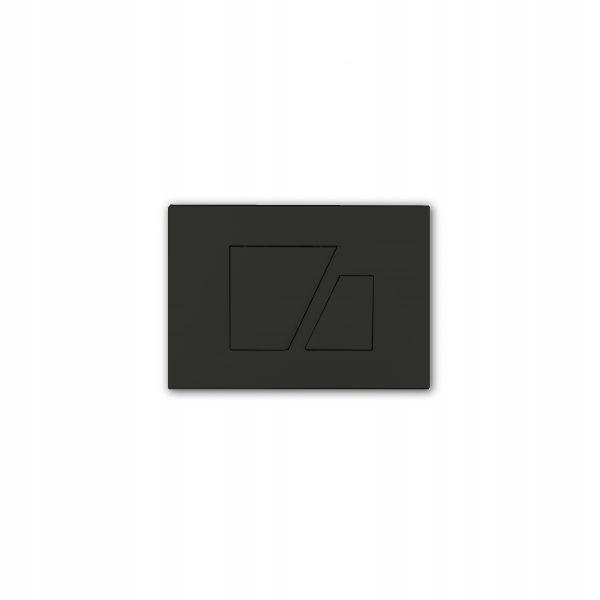 Splachovací tlačítko Sanit S707 Černá matná